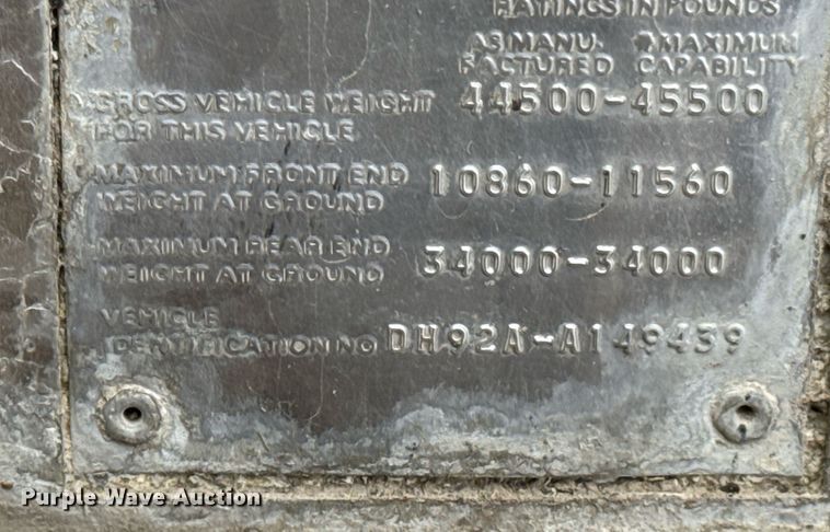 image for item DO0538 1970 GMC grain truck