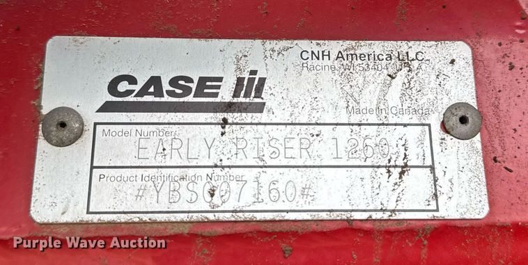 image for item DT0525 2011 Case IH Early Riser 1260 planter