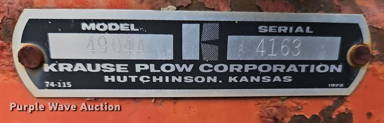 image for item EI8798 Krause 4904A double off-set disk