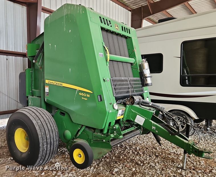 image for item EI8801 2019 John Deere 460M round baler