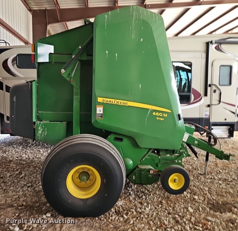 image for item EI8801 2019 John Deere 460M round baler