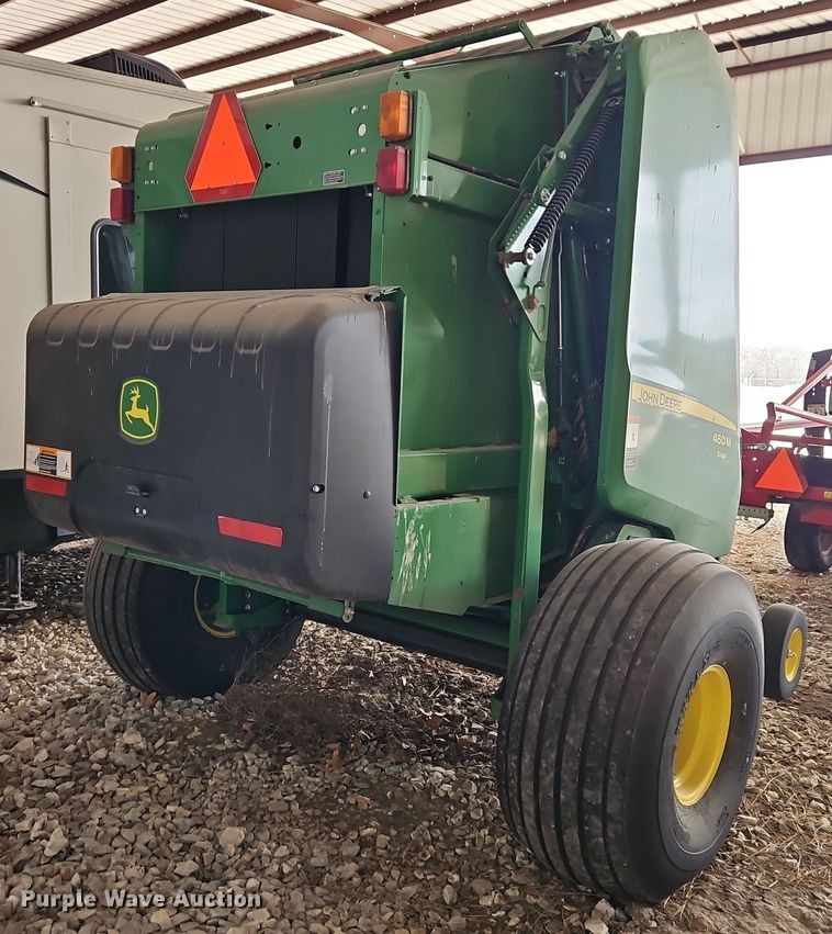 image for item EI8801 2019 John Deere 460M round baler