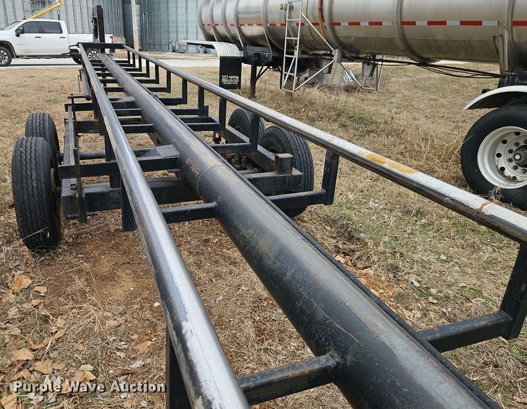 image for item EI8802 2013 Superior Steel Sales hay bale trailer