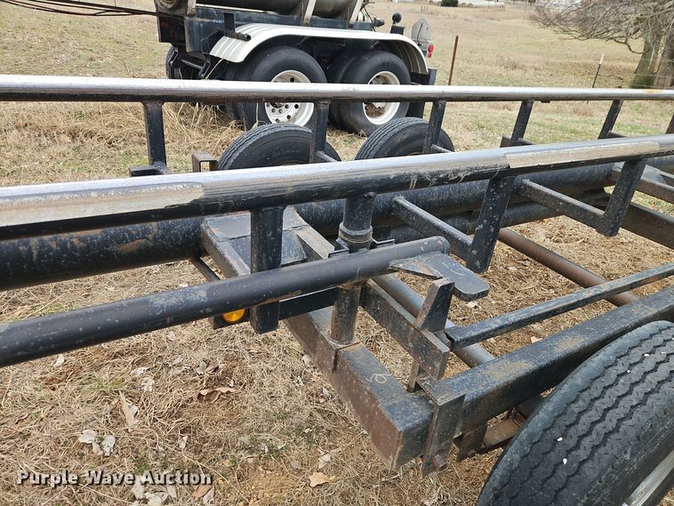 image for item EI8802 2013 Superior Steel Sales hay bale trailer