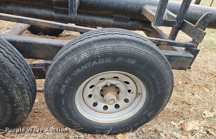 image for item EI8802 2013 Superior Steel Sales hay bale trailer