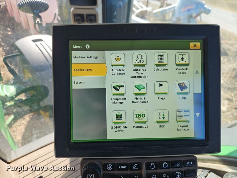 image for item EI8808 2020 John Deere 8245R MFWD tractor