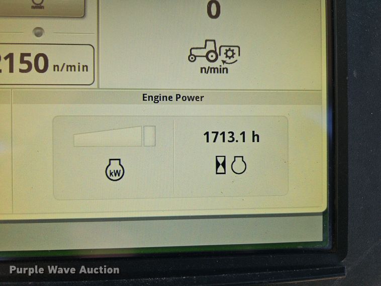 image for item EI8808 2020 John Deere 8245R MFWD tractor