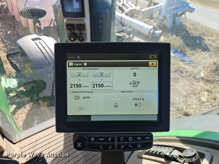 image for item EI8808 2020 John Deere 8245R MFWD tractor