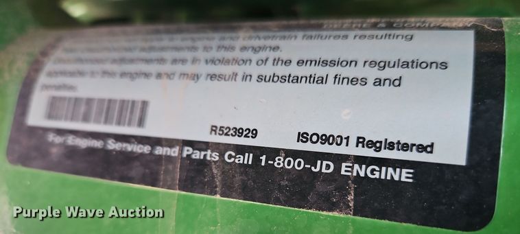 image for item EI8808 2020 John Deere 8245R MFWD tractor