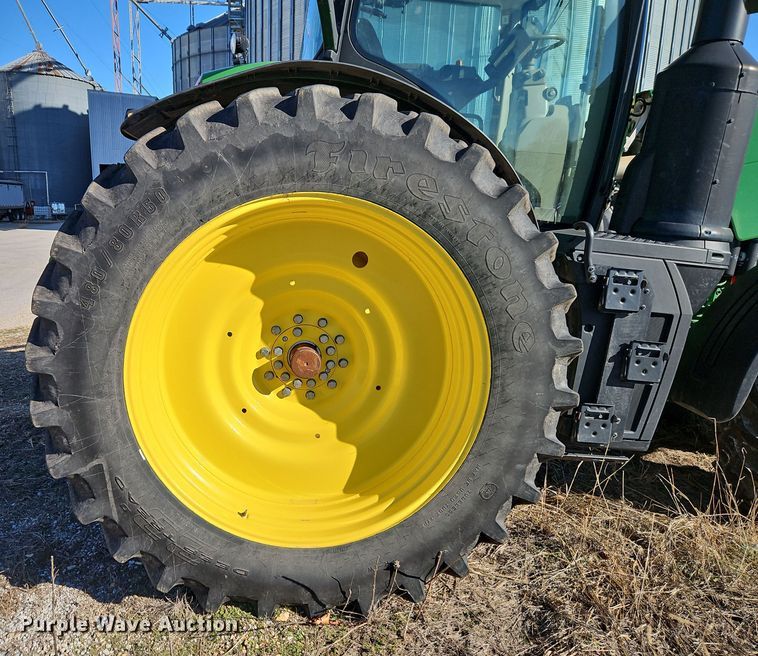 image for item EI8808 2020 John Deere 8245R MFWD tractor