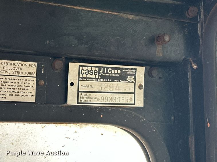 image for item ER4947 1984 Case 3294 MFWD tractor