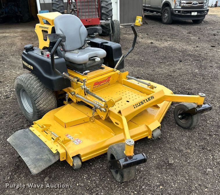 image for item ER8708 2014 Hustler Super Z Hyperdrive ZTR lawn mower