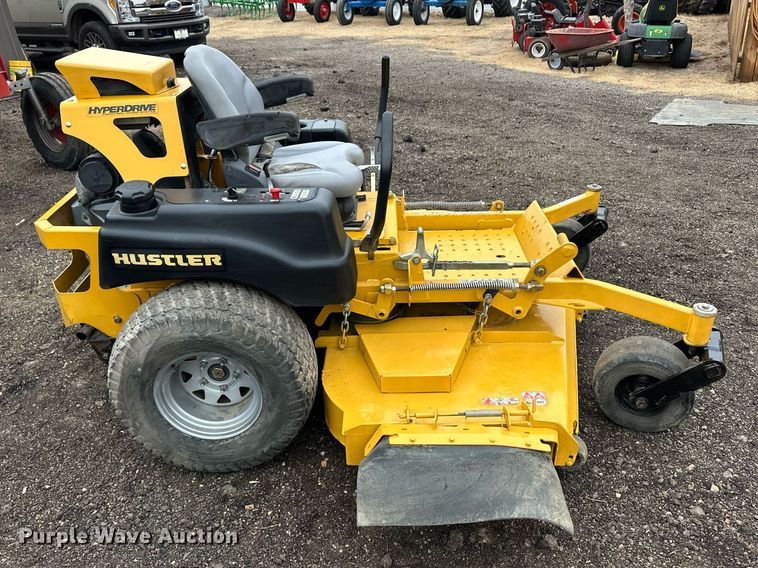 image for item ER8708 2014 Hustler Super Z Hyperdrive ZTR lawn mower