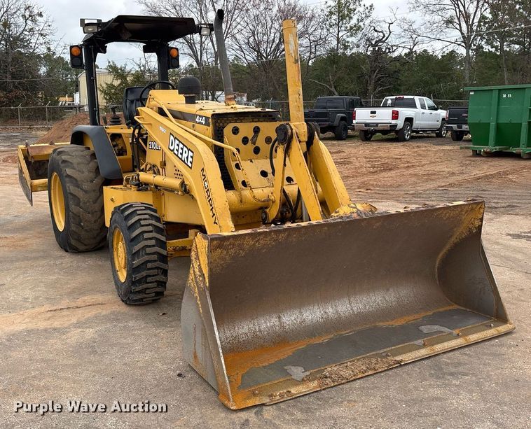 image for item EY9892 John Deere 210LE landscape tractor