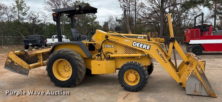 image for item EY9892 John Deere 210LE landscape tractor