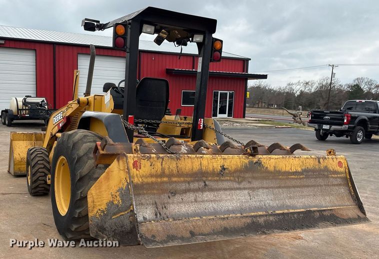 image for item EY9892 John Deere 210LE landscape tractor