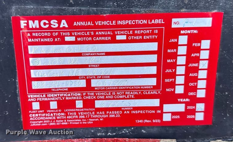 image for item NN9511 Flatbed trailer