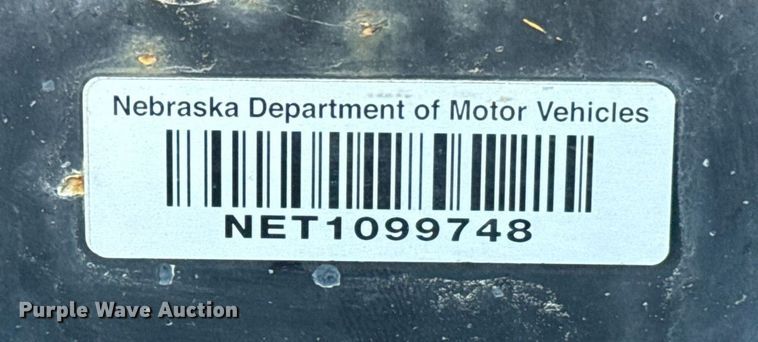 image for item NN9511 Flatbed trailer