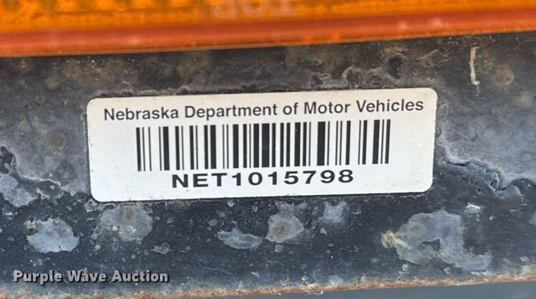 image for item NN9512 Flatbed trailer