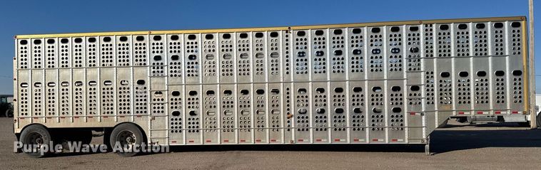 image for item NN9542 2017 Merritt livestock trailer