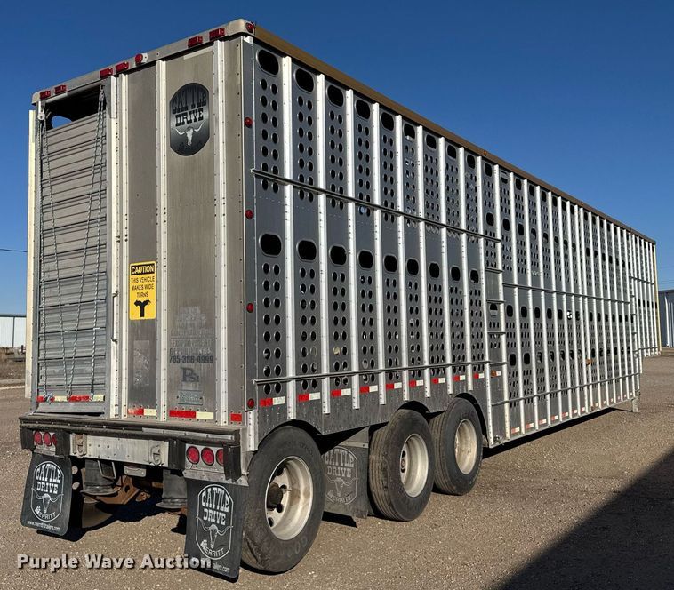 image for item NN9544 2017 Merritt livestock trailer
