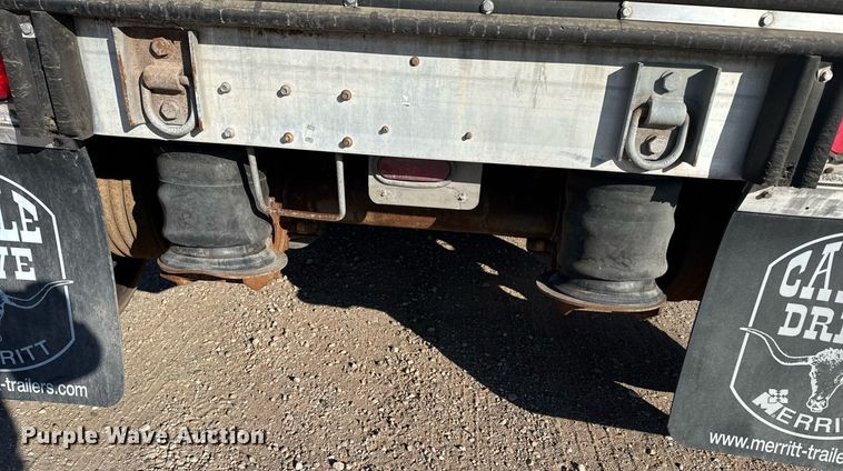 image for item NN9544 2017 Merritt livestock trailer