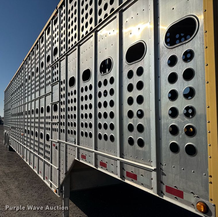image for item NN9545 2017 Merritt livestock trailer