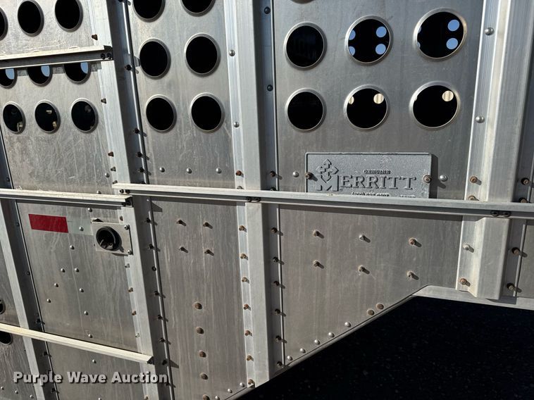 image for item NN9545 2017 Merritt livestock trailer