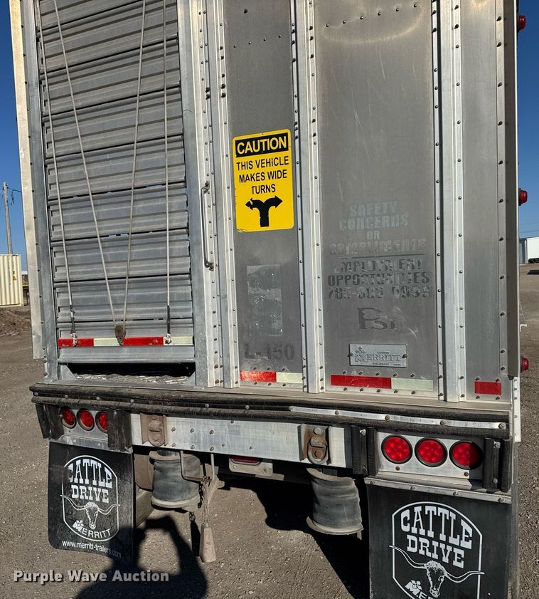 image for item NN9545 2017 Merritt livestock trailer