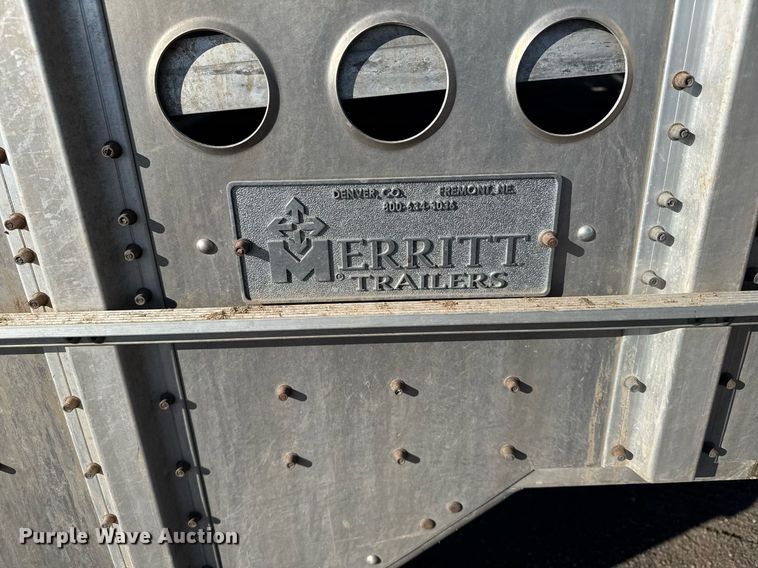 image for item NN9546 2019 Merritt livestock trailer