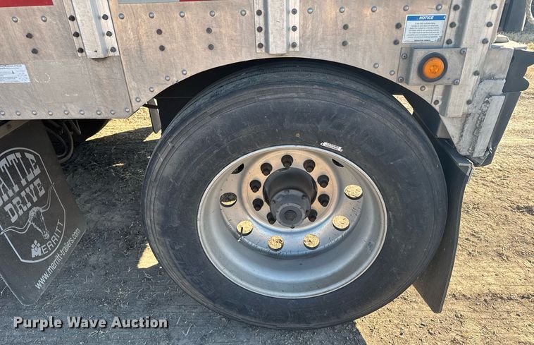 image for item NN9546 2019 Merritt livestock trailer