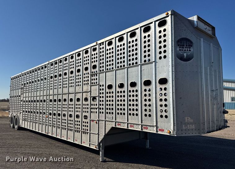 image for item NN9547 2017 Merritt livestock trailer