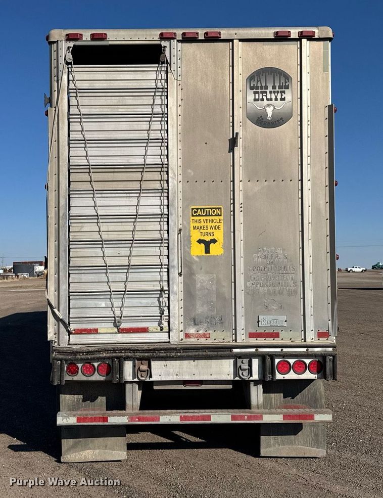 image for item NN9547 2017 Merritt livestock trailer