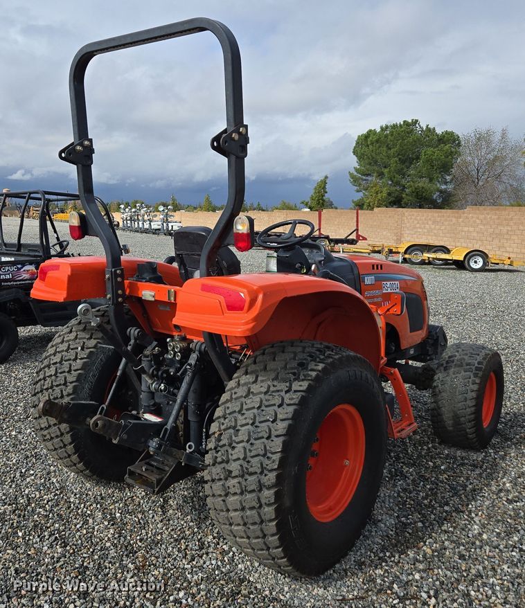 image for item YA0324 2017 Kioti RX6620 MFWD tractor