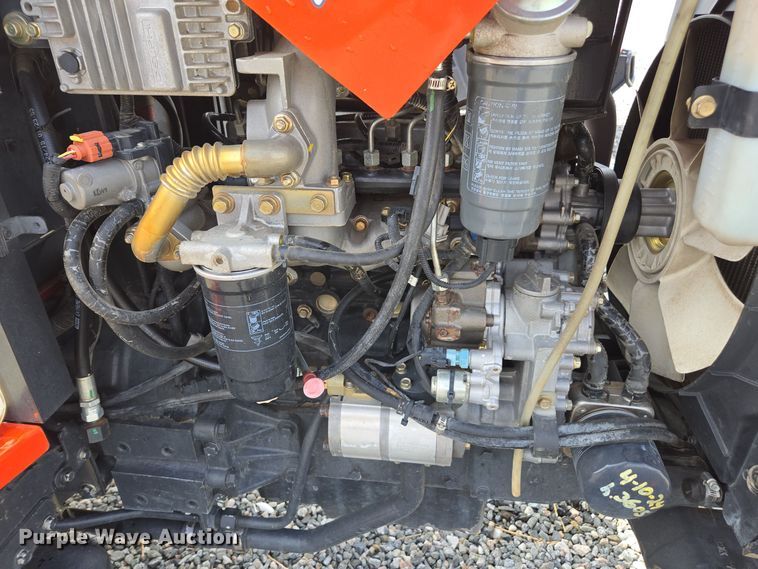 image for item YA0324 2017 Kioti RX6620 MFWD tractor