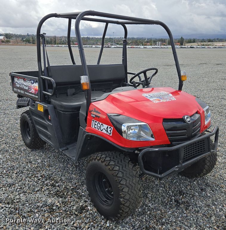 image for item YA0325 2021 Kioti Mechron 2200 utility vehicle