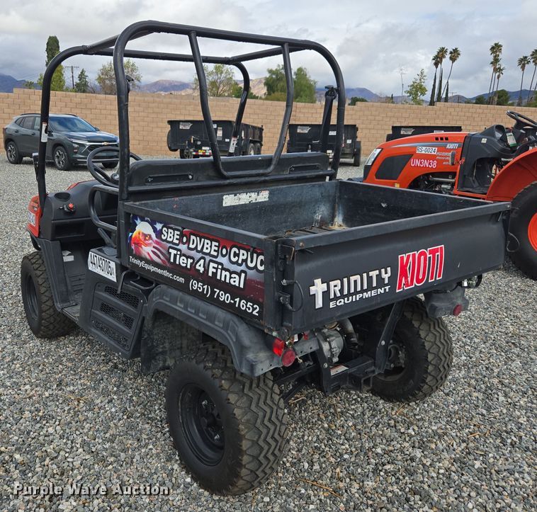 image for item YA0325 2021 Kioti Mechron 2200 utility vehicle