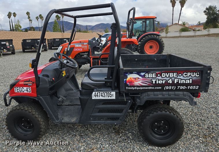 image for item YA0325 2021 Kioti Mechron 2200 utility vehicle