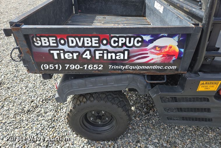 image for item YA0325 2021 Kioti Mechron 2200 utility vehicle