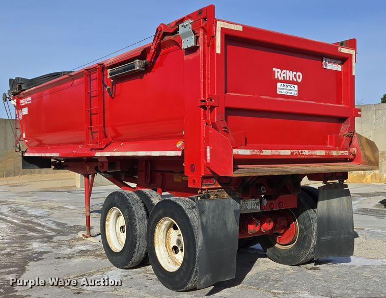 image for item DH9789 2017 Ranco end dump trailer