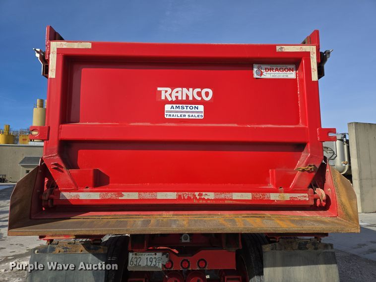 image for item DH9789 2017 Ranco end dump trailer