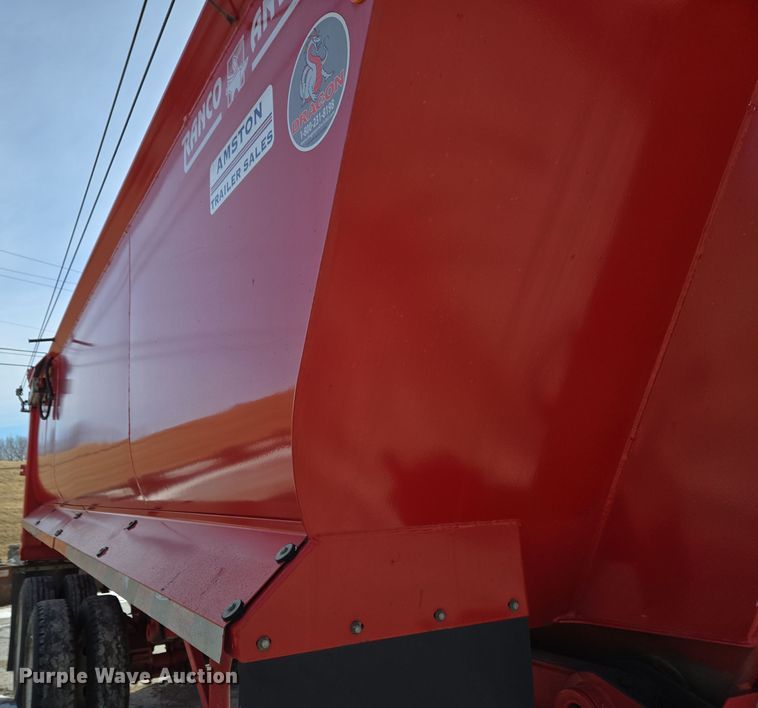 image for item DH9789 2017 Ranco end dump trailer