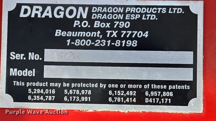 image for item DH9789 2017 Ranco end dump trailer