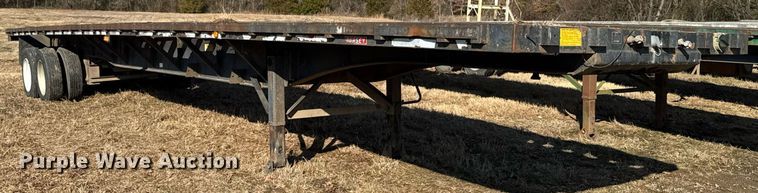image for item DO0318 1999 Dorsey flatbed trailer