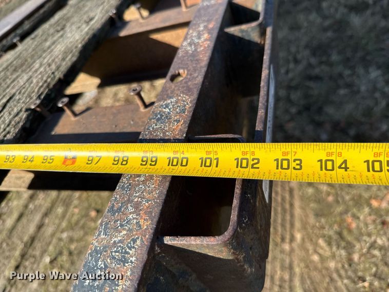 image for item DO0318 1999 Dorsey flatbed trailer