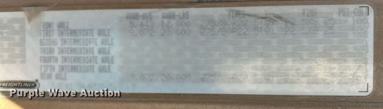 image for item DP6128 2000 Freightliner FLD120 semi truck