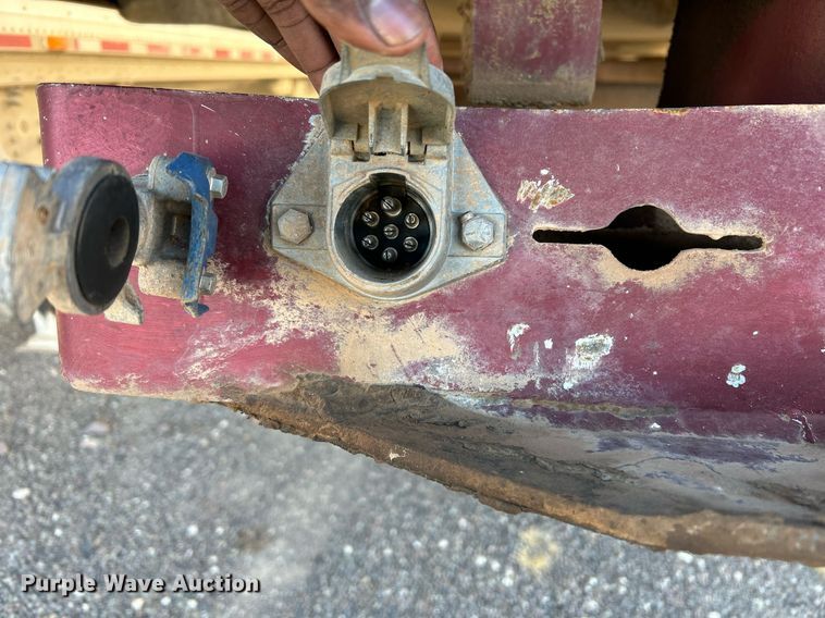 image for item DP6130 1990 Travis end dump trailer