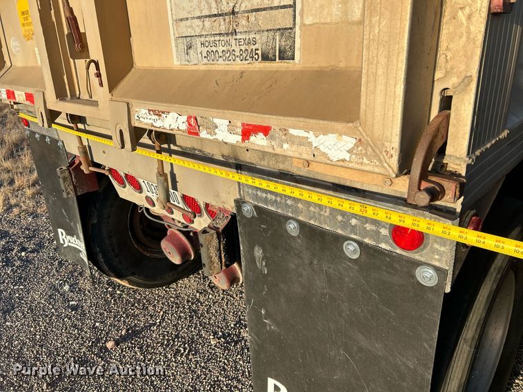 image for item DP6130 1990 Travis end dump trailer