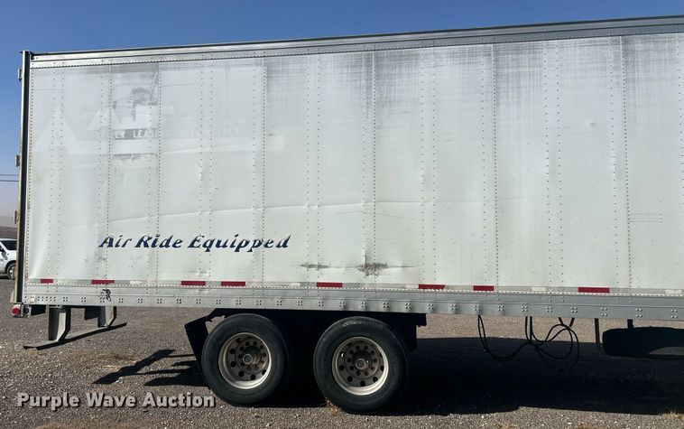 image for item DP6132 1993 Fruehauf dry van trailer