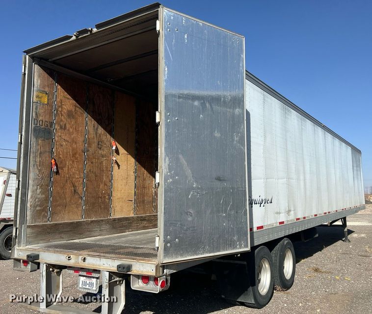 image for item DP6132 1993 Fruehauf dry van trailer